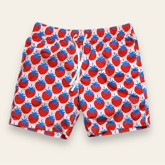 Hanna Andersson Other - HANNA Andersson Men’s Strawberry Swim Trunks size XL